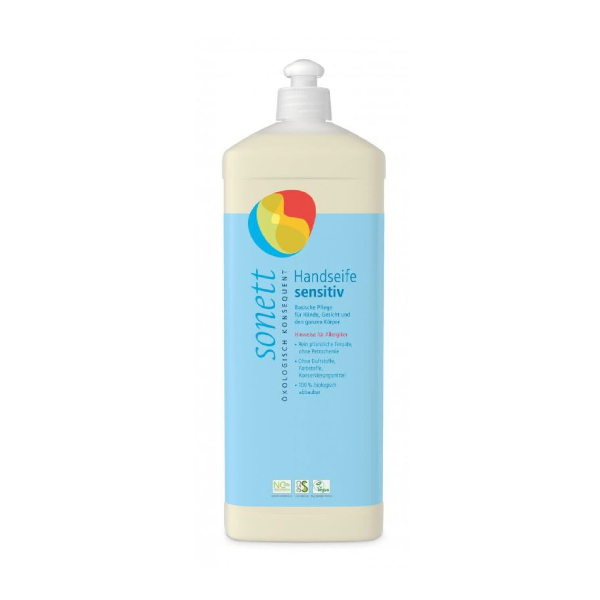 sonett Savon pour les mains sensibles, 1l