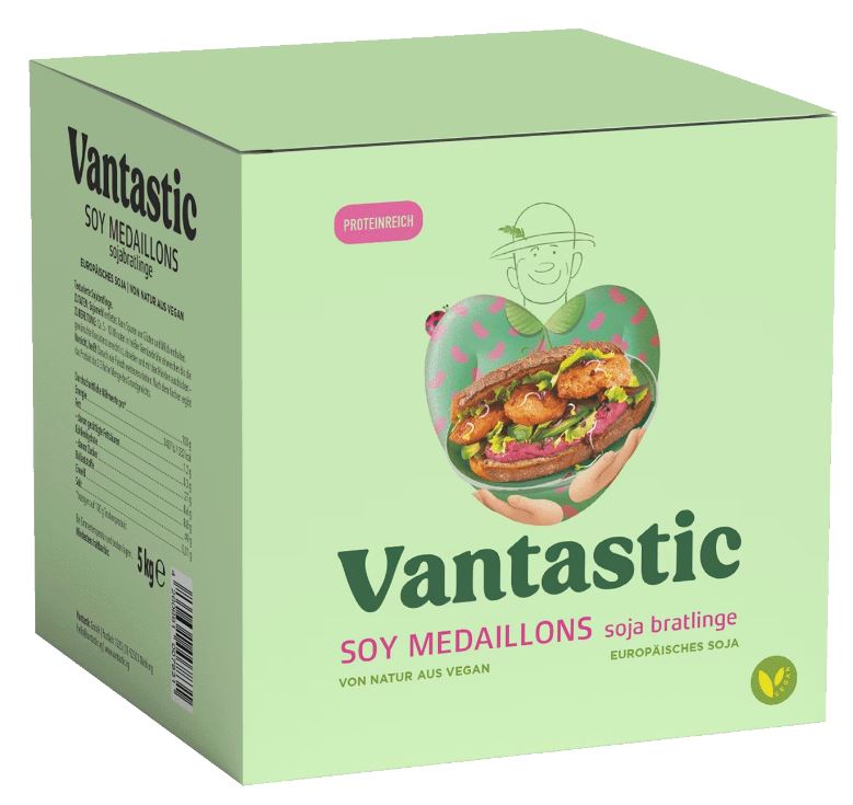 vantastic medaillons aus soja 5kg (vorratskarton) Vantastic Medaillons aus Soja 5kg