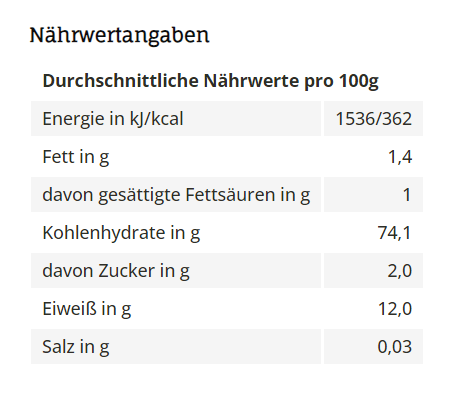 Bio Lasagne-Platten Semola 250g
