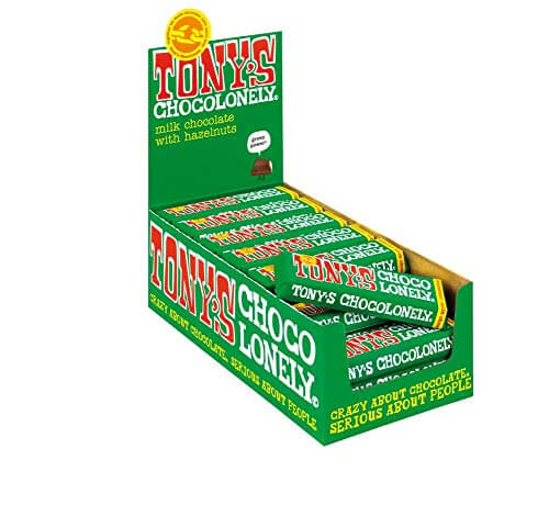 Vollmilchschokolade 32% Haselnuss Riegel 35 x 47g Vollmilchschokolade 32% Haselnuss Riegel 35 x 47g