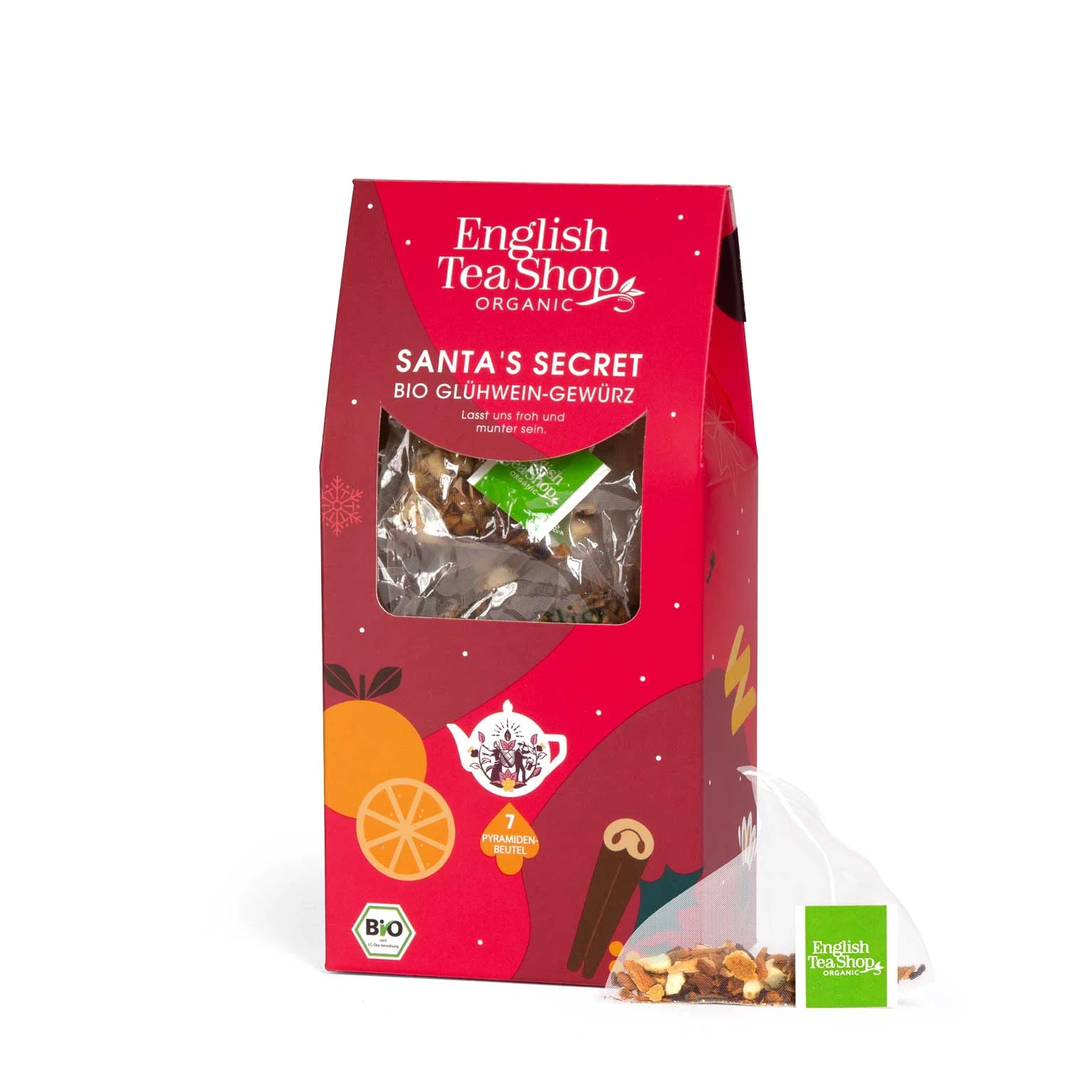 English Tea Shop Glühwein Gewürz "Santas Secret" 40g English Tea Shop Glühwein Gewürz "Santas Secret" 40g