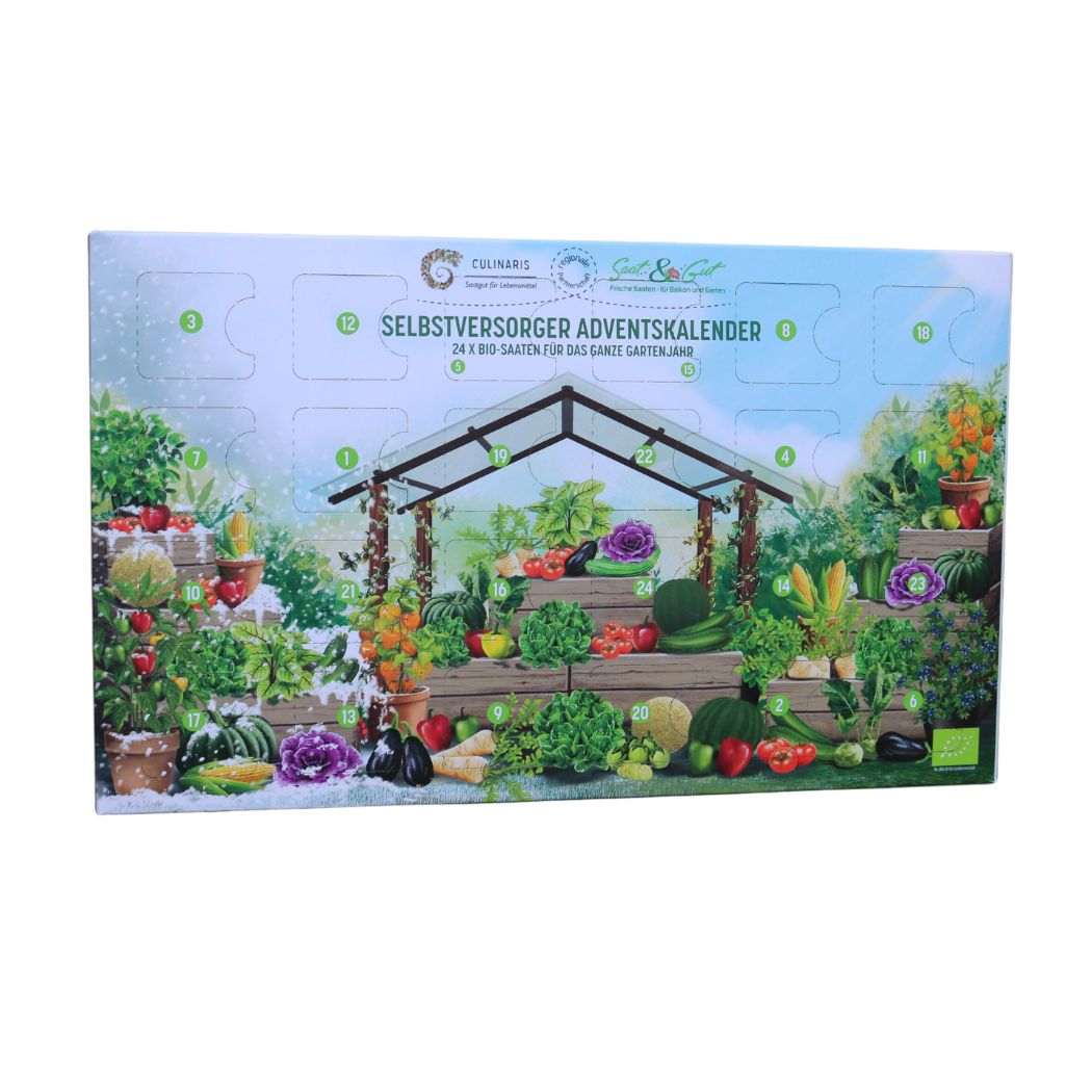 Culinaris Bio Saatgut Adventskalender 2025 1 Stück Culinaris Bio Saatgut Adventskalender 2025 1 Stück