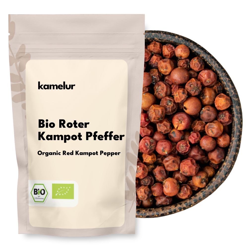 Poivre de Kampot rouge bio Poivre de Kampot rouge bio