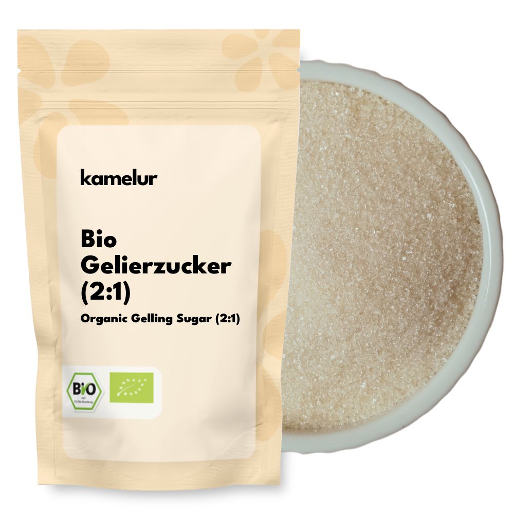 Bio Gelierzucker (2:1) Sucre gélifiant bio (2:1), avec pectine de pomme