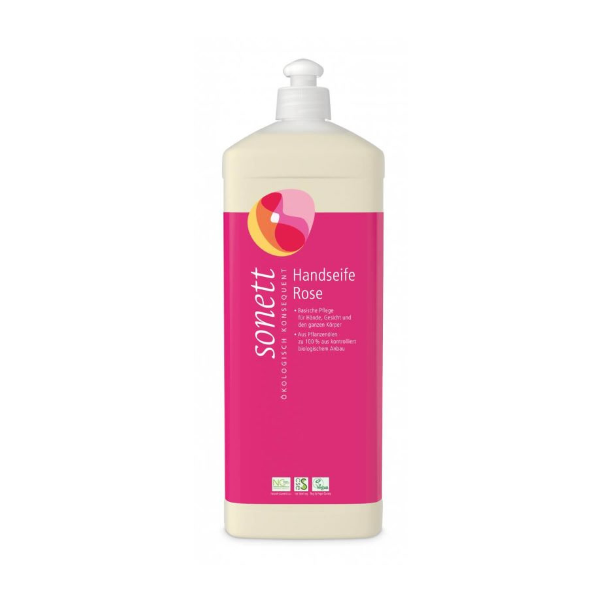 sonett Savon à Mains Bio Rose, 1l