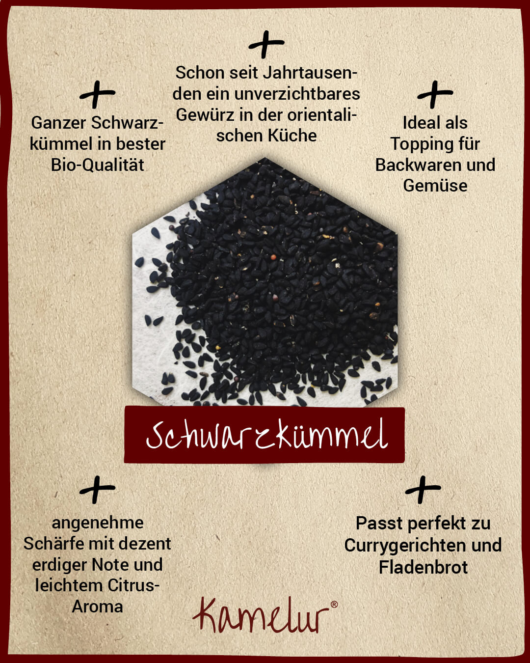 Cumin noir bio Cumin noir bio