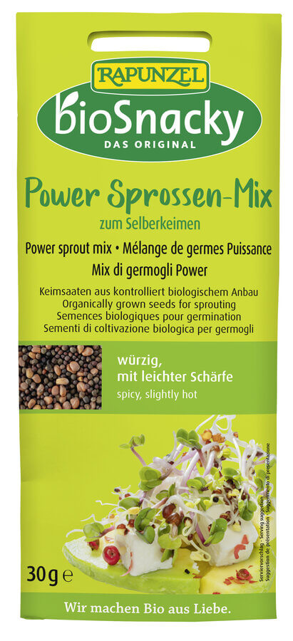 Power mélange de pousses bioSnacky, 30g Power mélange de pousses bioSnacky, 30g