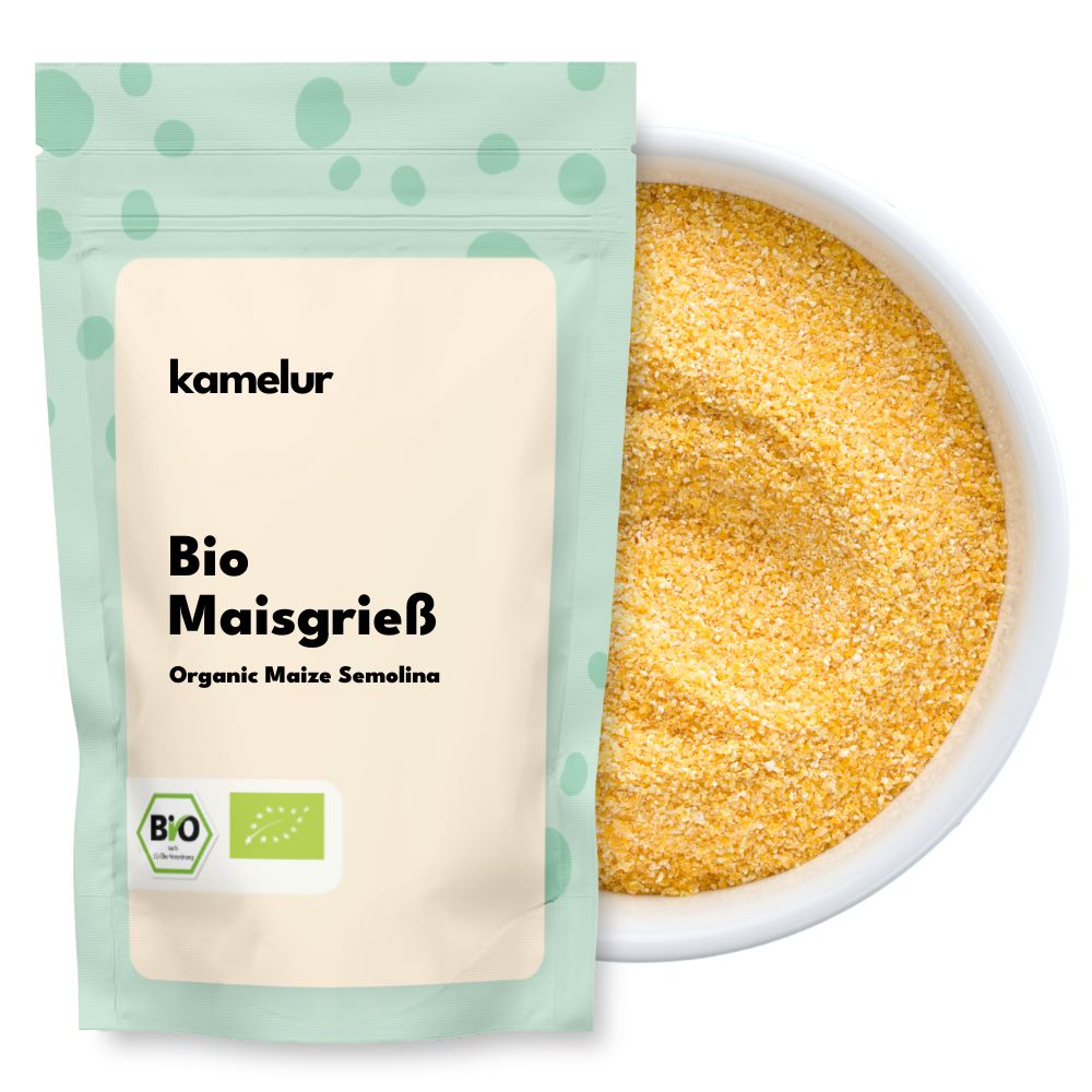 Semoule de maïs bio, polenta