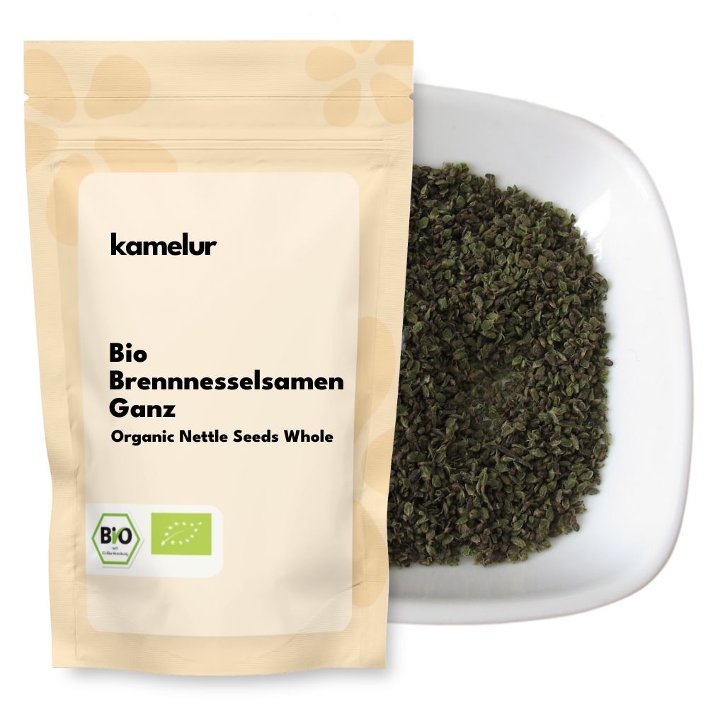 Bio Brennnesselsamen ganz Bio Brennnesselsamen ganz 500 g