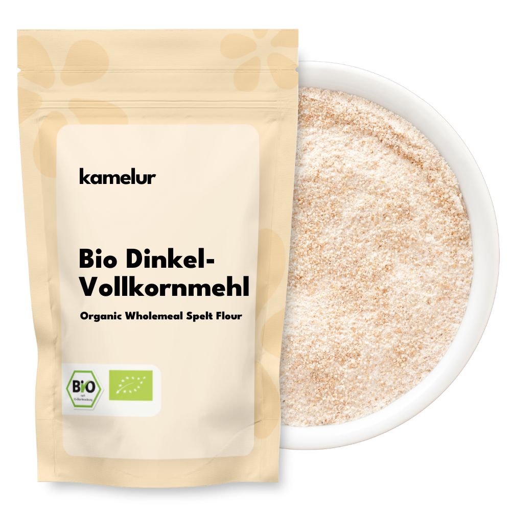 Bio Dinkelvollkornmehl Farine d'épeautre bio, complète