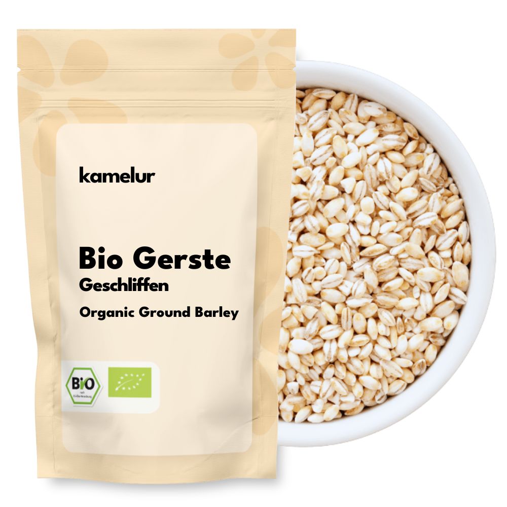 Orge bio, entier Orge biologique, orge roulée 5 kg