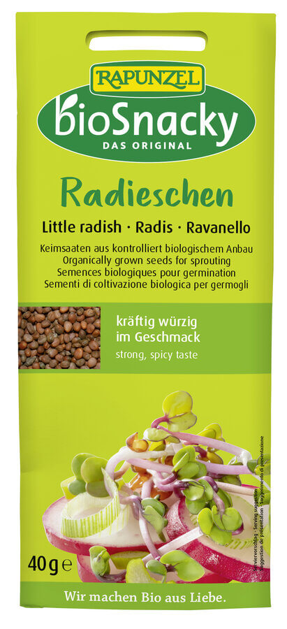 Radis bioSnacky, 40g Radis bioSnacky, 40g