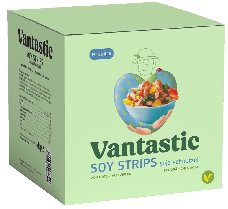 vantastic schnetzel aus soja 6kg