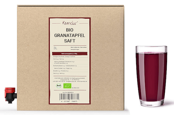 Jus de grenade bio, clair, 3l Jus de grenade bio, clair, 3l