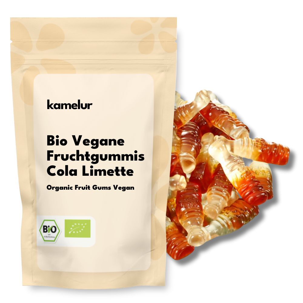 Bio Fruchtgummis Cola Limette vegan 1kg