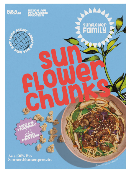 Sunflower Family Bio SunflowerChunks 6x76g Sunflower Family Bio SunflowerChunks 76g