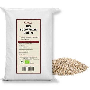 Bio Buchweizengrütze 25kg Großpackung; Heidekorn aus Deutschland