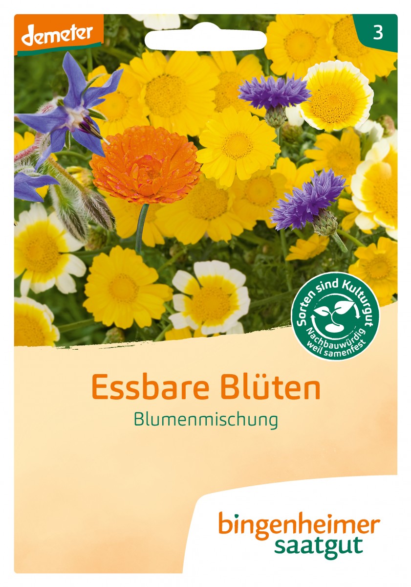 Bingenheimer Saatgut Essbare Blüten Bingenheimer Saatgut Essbare Blüten