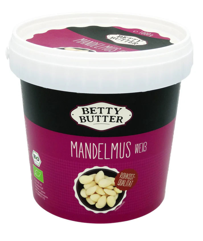 Betty Butter Bio Mandelmus weiß