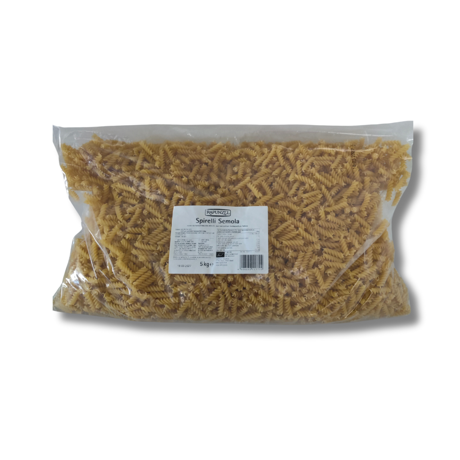 Rapunzel Spirelli Semola, Vorratspack 5kg Rapunzel Spirelli Semola, Vorratspack 5kg