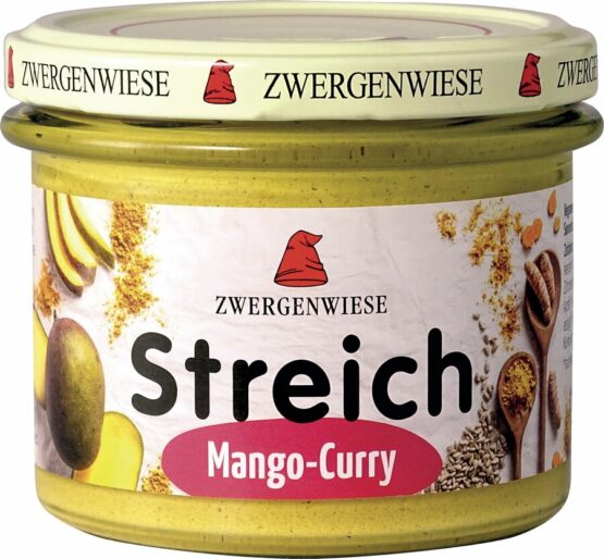 Pâte à tartiner au curry de mangue, 180g Pâte à tartiner au curry de mangue, 180g