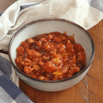Chili sin carne