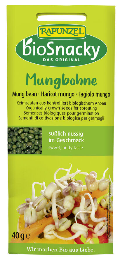 Haricot mungo bioSnacky, 40g Haricot mungo bioSnacky, 40g