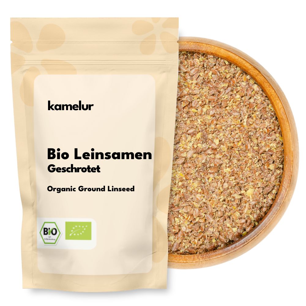 Graines de lin bio concassées 1 kg