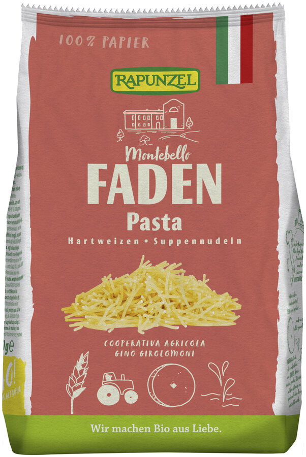 Rapunzel Faden Suppennudeln Semola Rapunzel Faden Suppennudeln Semola