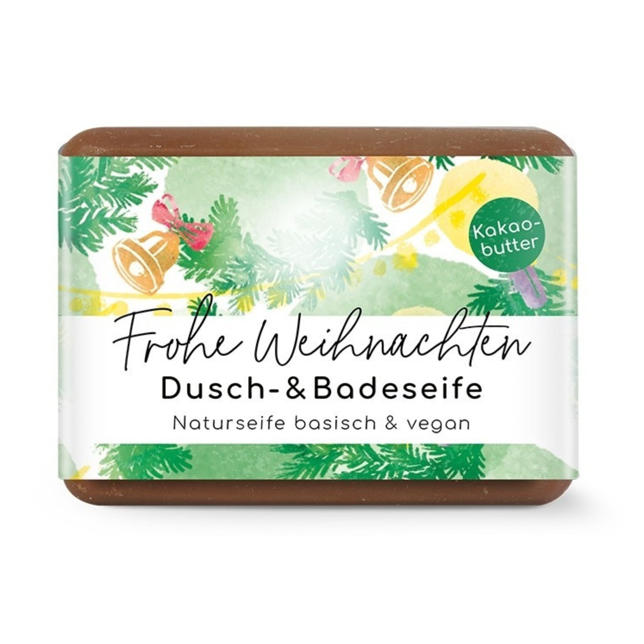 Thoma Naturseife mit Sheabutter "Frohe Weihnachten" 100g Thoma Naturseife mit Sheabutter "Frohe Weihnachten" 100g