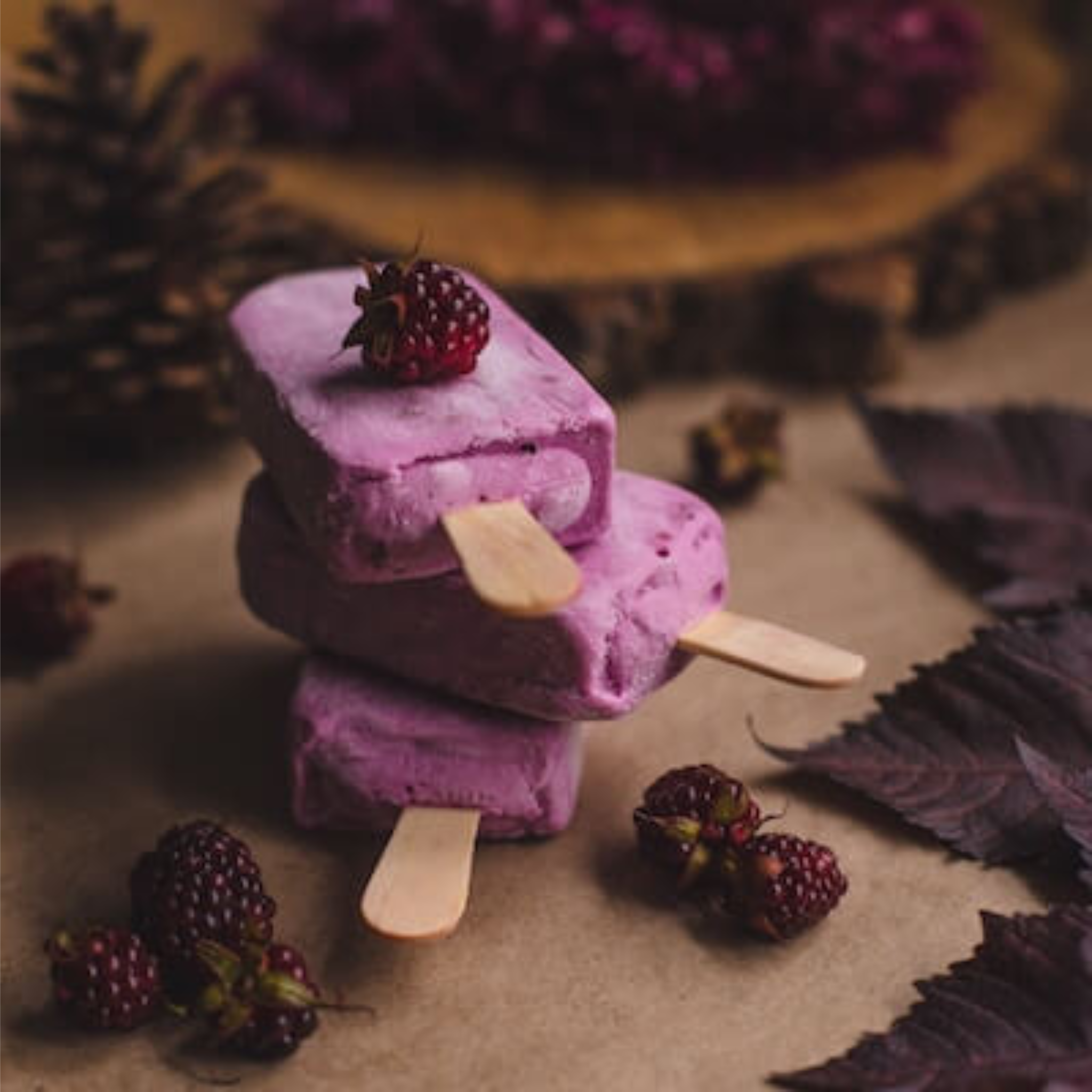 Mûres sauvages bio, lyophilisées, fruits entiers 500g