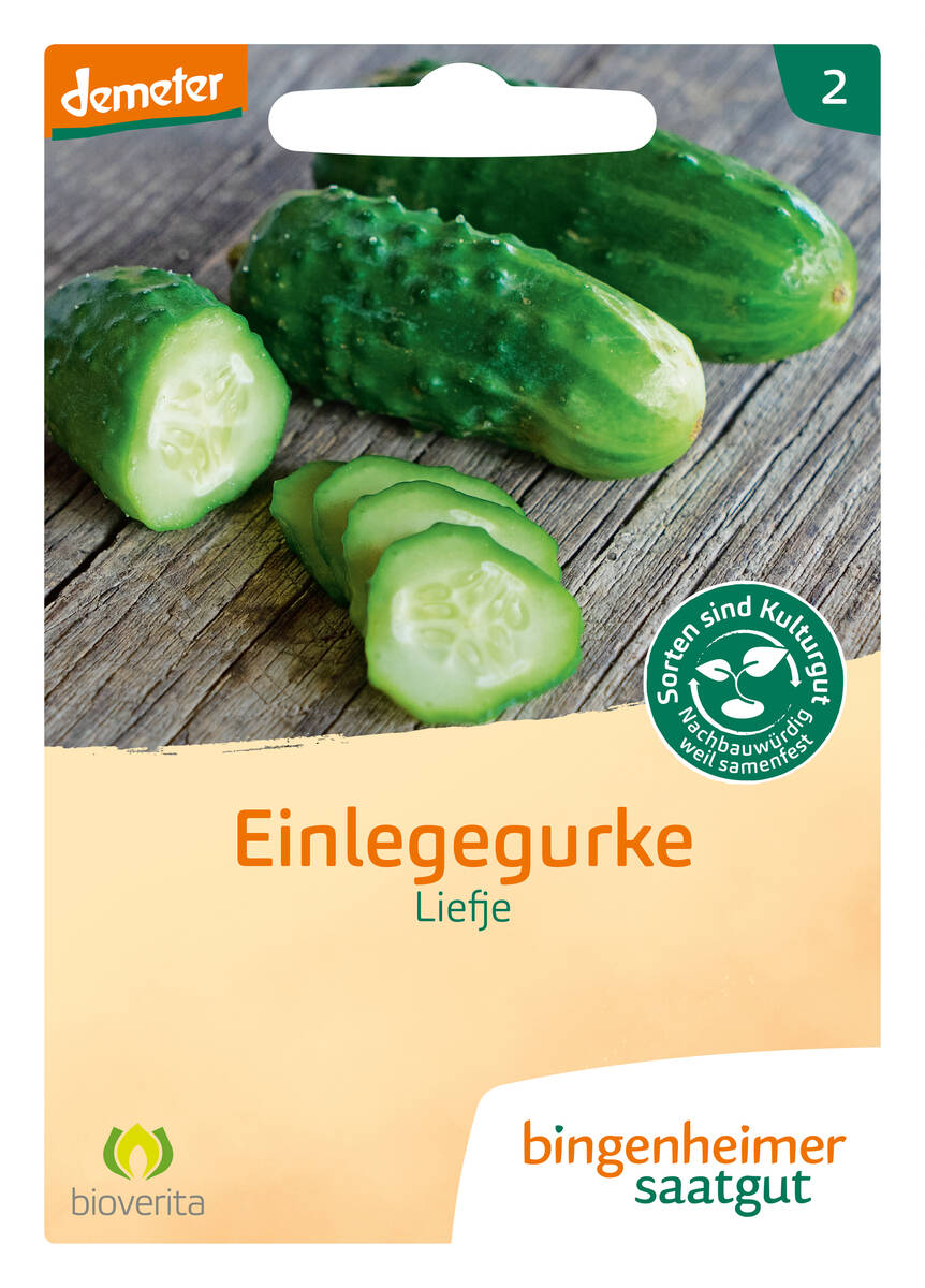 Bingenheimer Saatgut Einlegegurke Liefje Bingenheimer Saatgut Einlegegurke Liefje