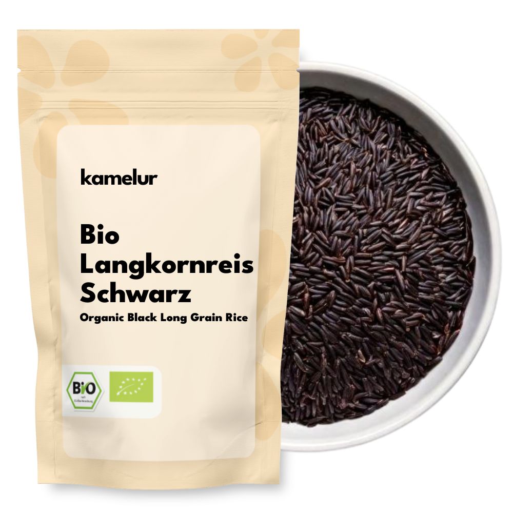 Riz long grain bio, noir Riz long grain bio, noir