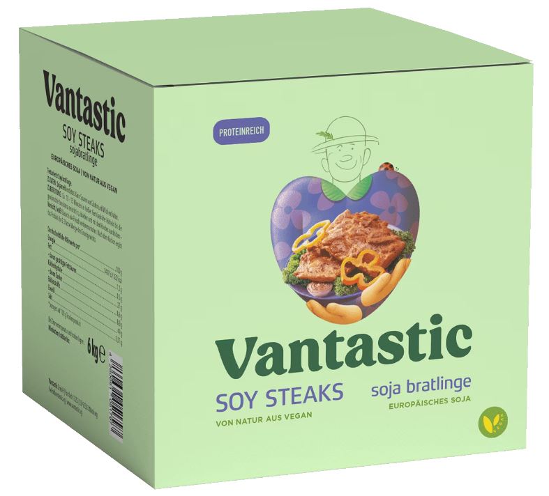vantastic steaks aus soja 6kg (vorratskarton) Vantastic Steaks aus Soja 6kg