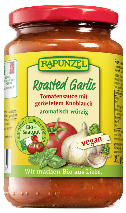 Sauce tomate Roasted Garlic, 330ml Sauce tomate Roasted Garlic, 330ml