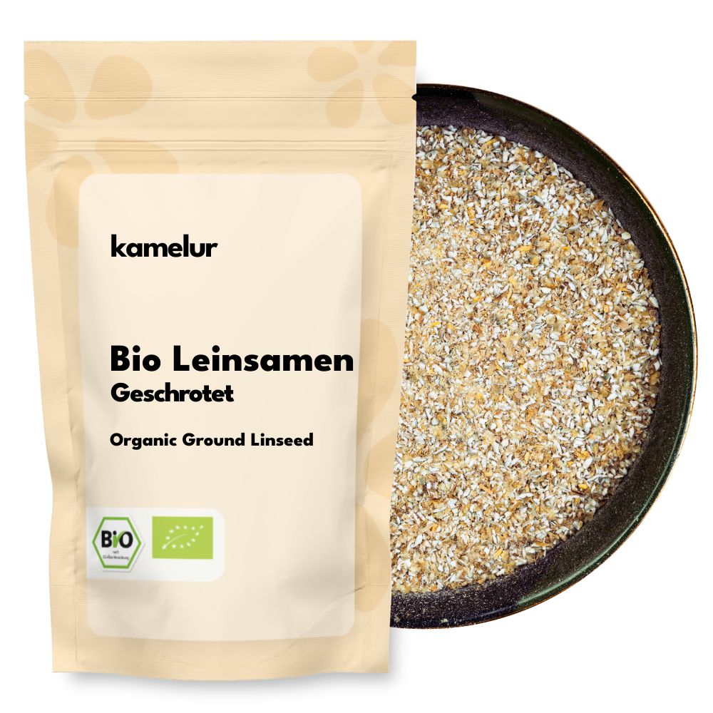 Bio Leinsamen geschrotet 25kg