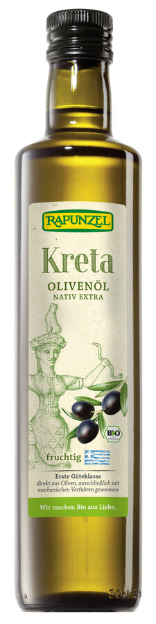 Huile d'olive biologique de Crète P.G.I., vierge extra, 500ml Huile d'olive biologique de Crète P.G.I., vierge extra, 500ml