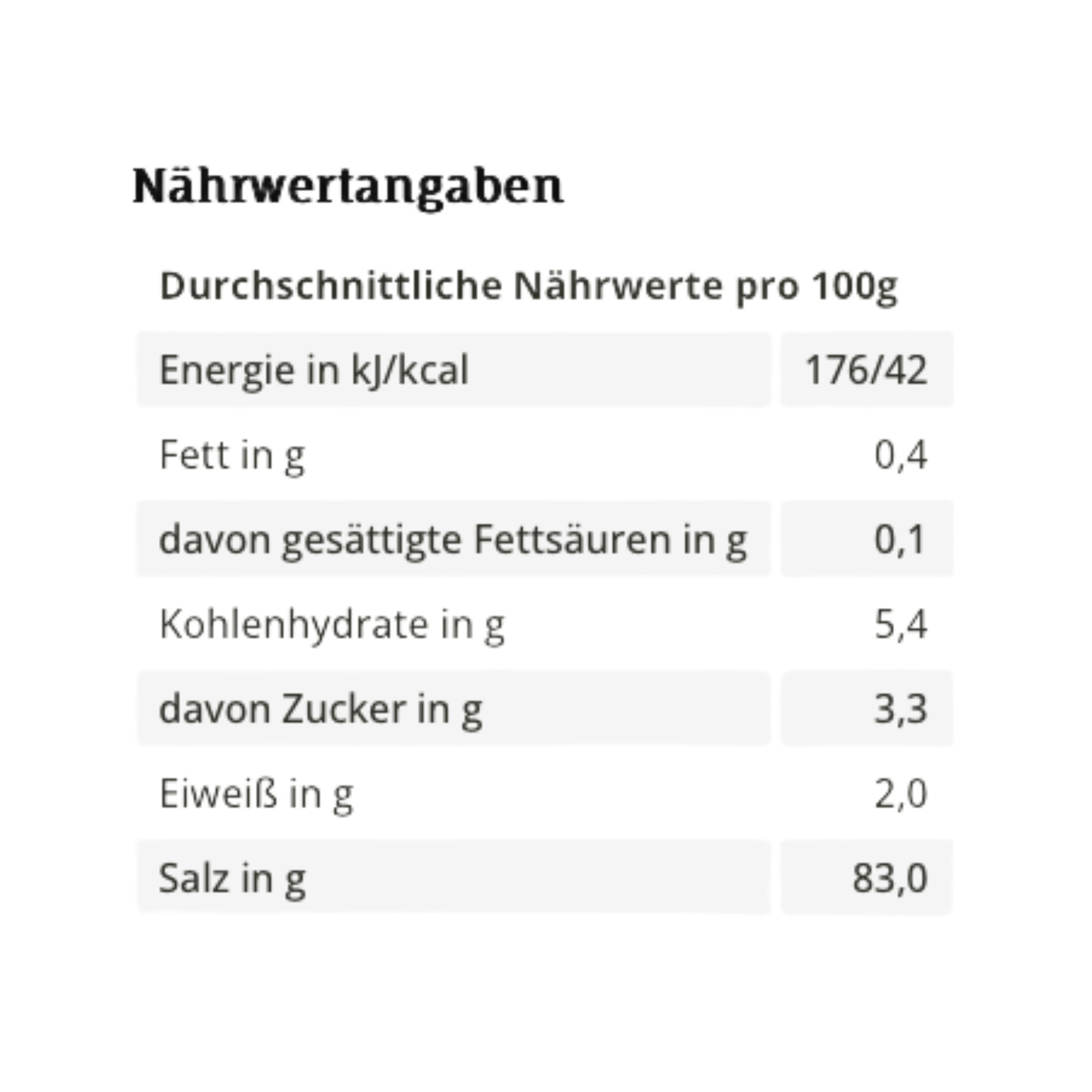 Sel aux herbes Raiponce avec 15% d'herbes et de légumes 500g