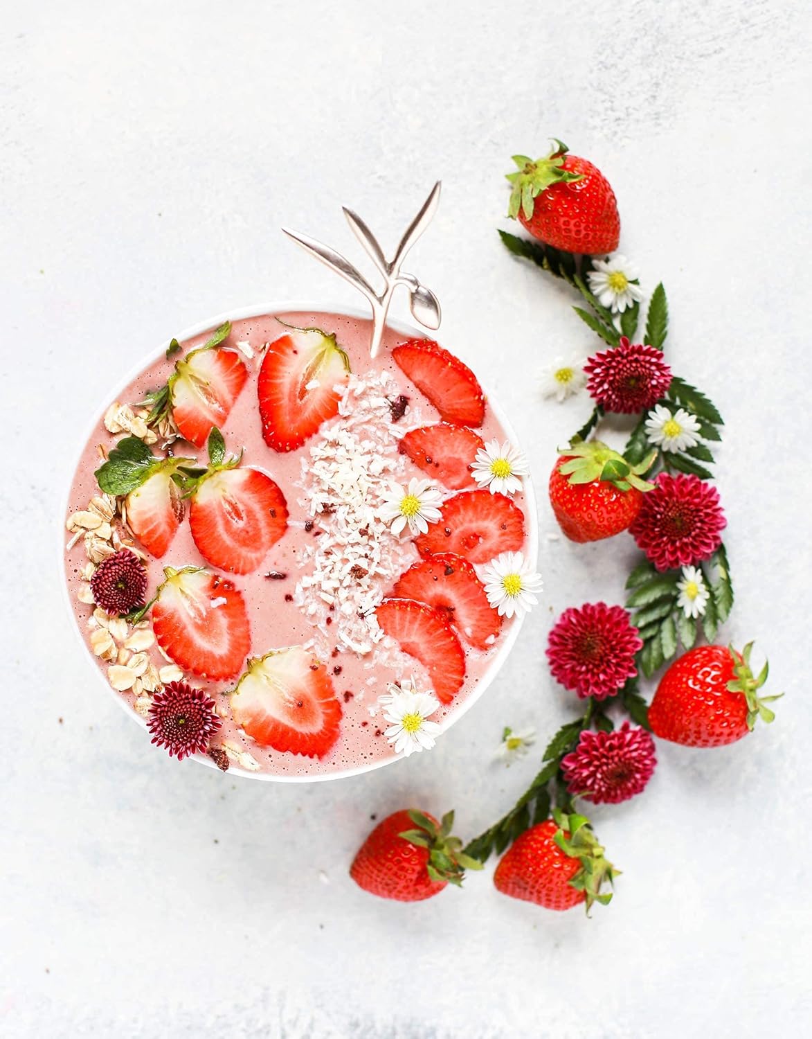 Fraises bio lyophilisées en tranches 500 g