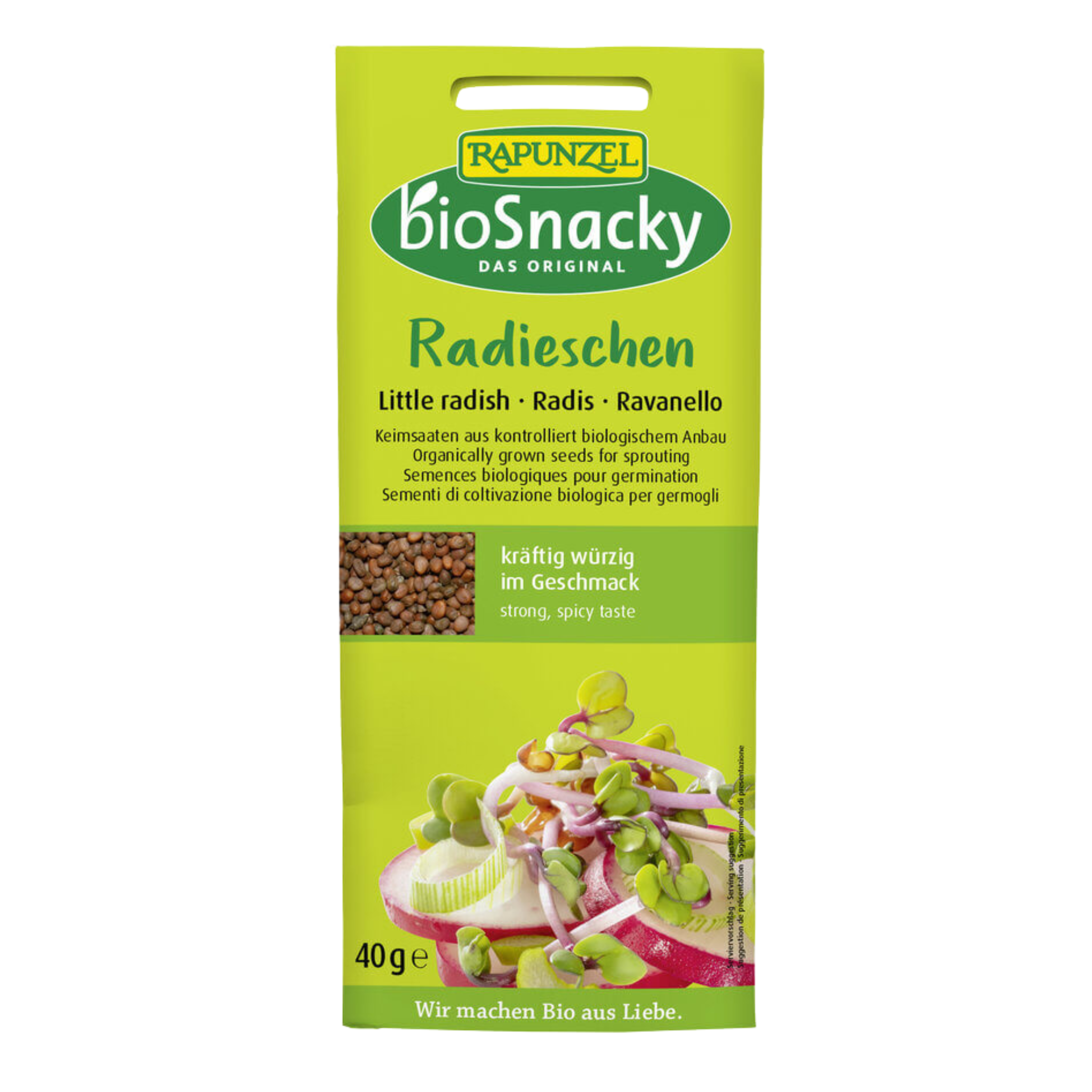 Radis bioSnacky, 40 g