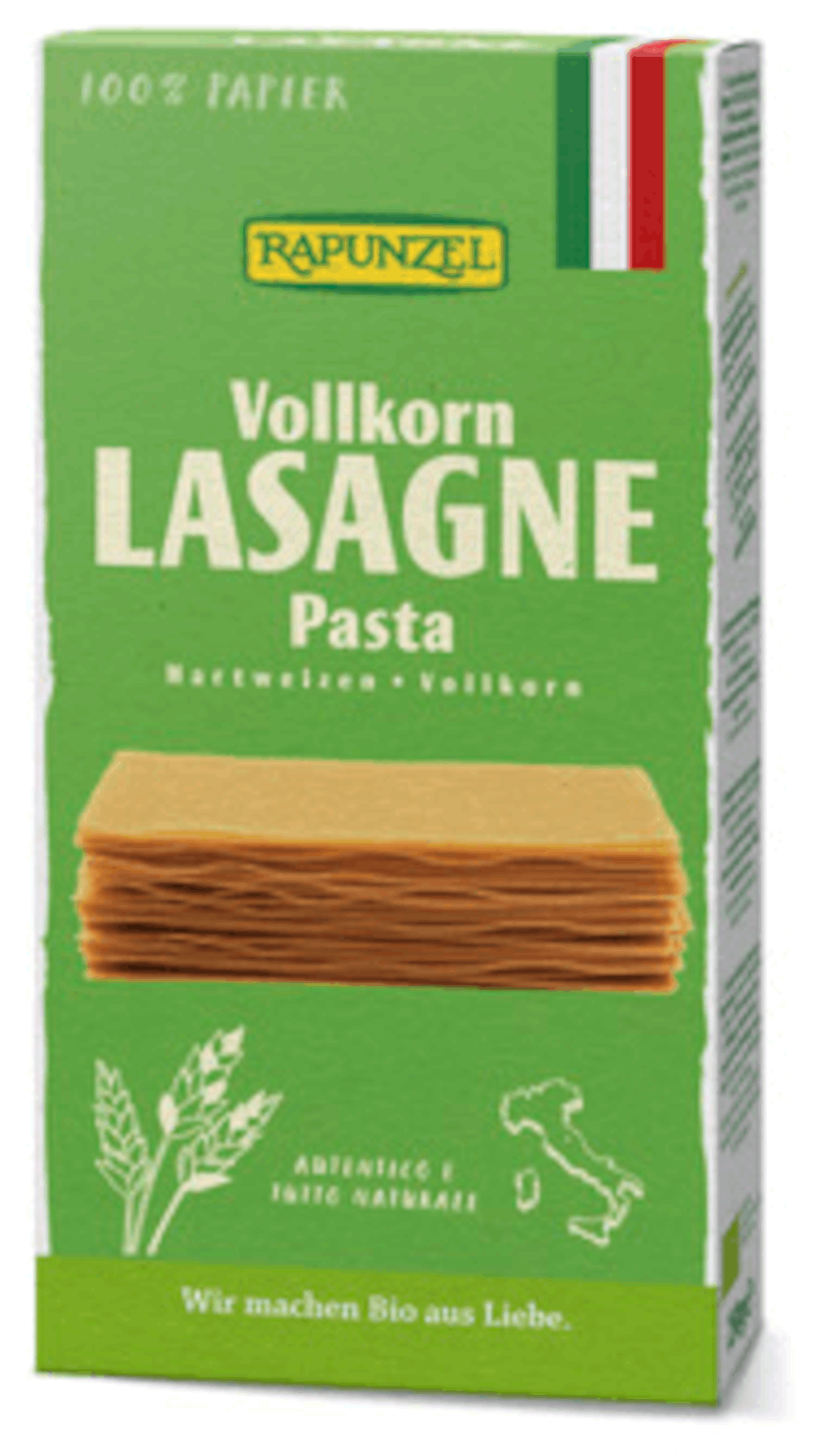 Feuilles de lasagnes bio aux céréales complètes 12 x 250 g