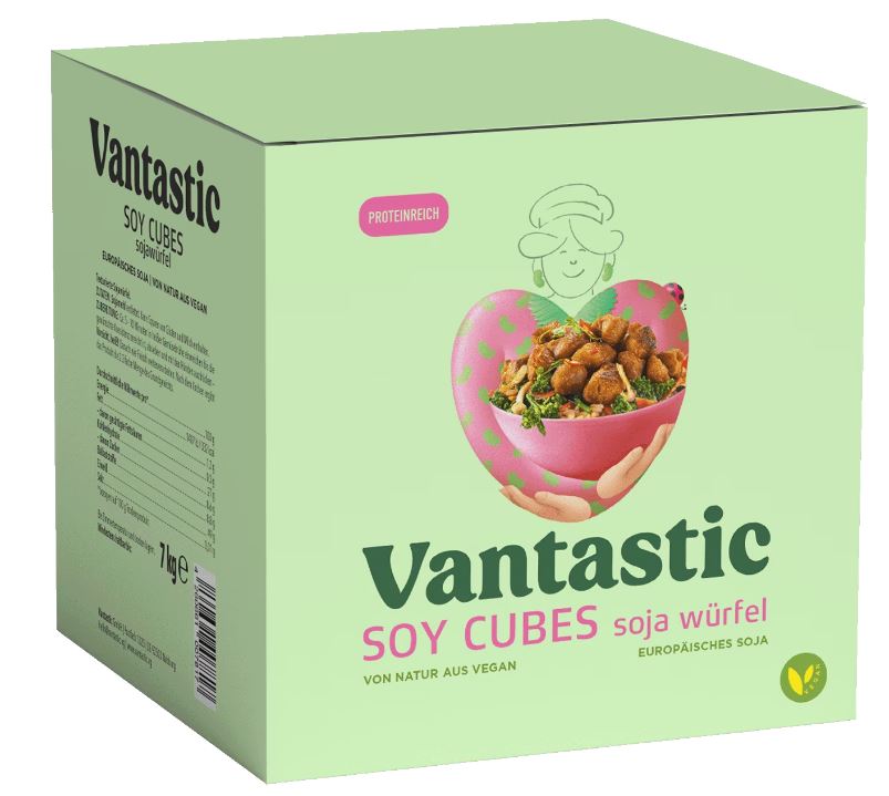 vantastic würfel aus soja Vantastic Würfel aus Soja