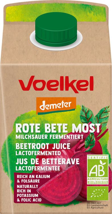 Voelkel Succo di barbabietola rossa bio 8x500ml