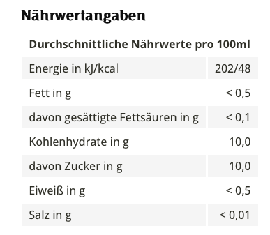 Bio Hygge Punsch Apfel-Blaubeere 1 Karton á 10l