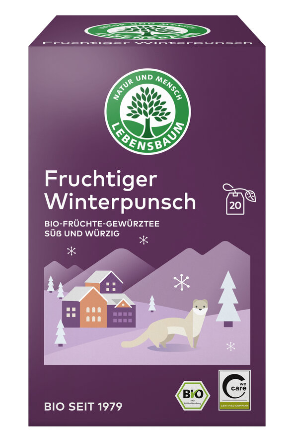 Lebensbaum Fruchtiger Winterpunsch Tee 40g