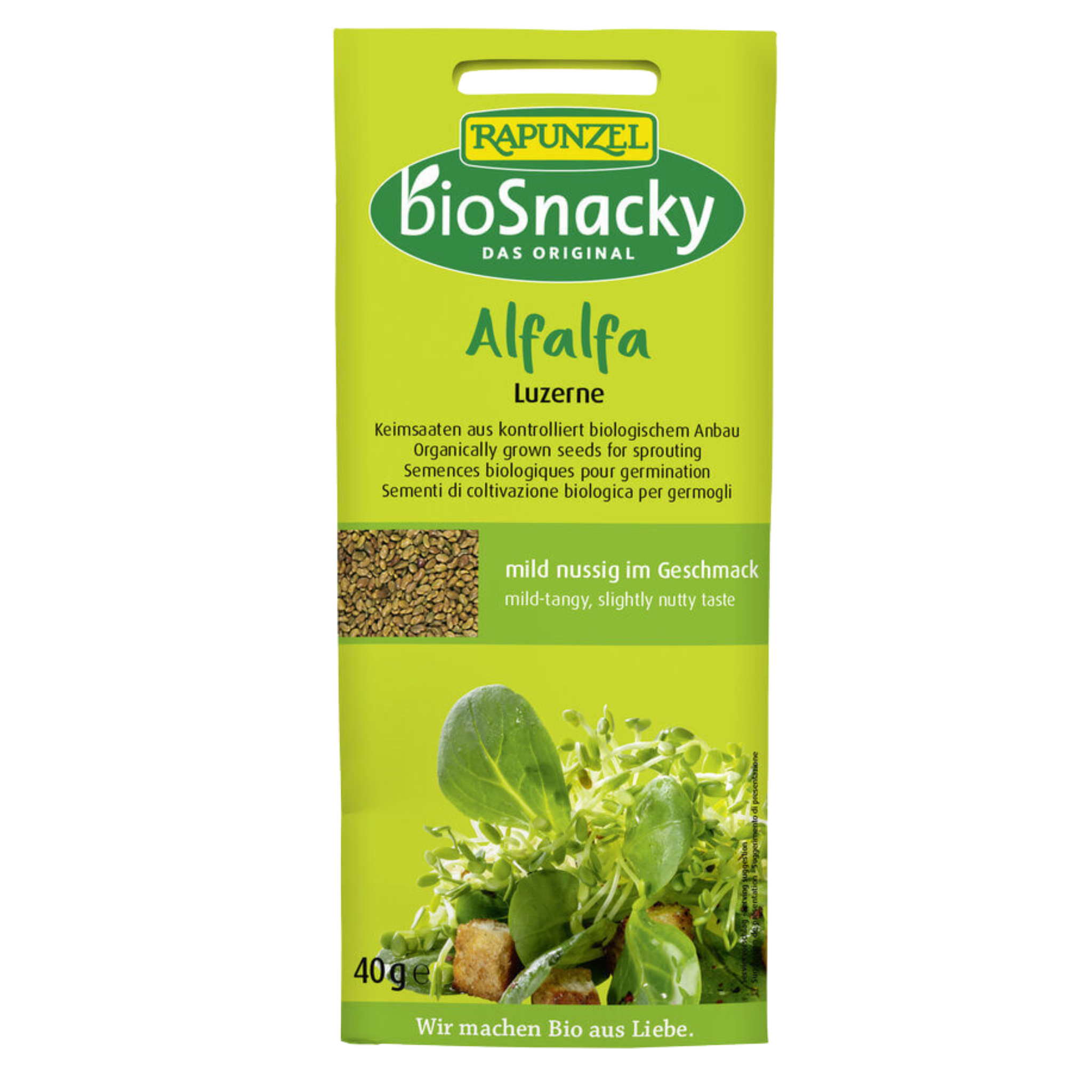 Luzerne luzerne bioSnacky, 12x40g
