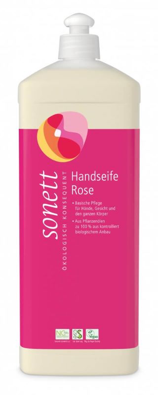 sonett Savon pour les mains Rose, 1l sonett Savon pour les mains Rose, 1l
