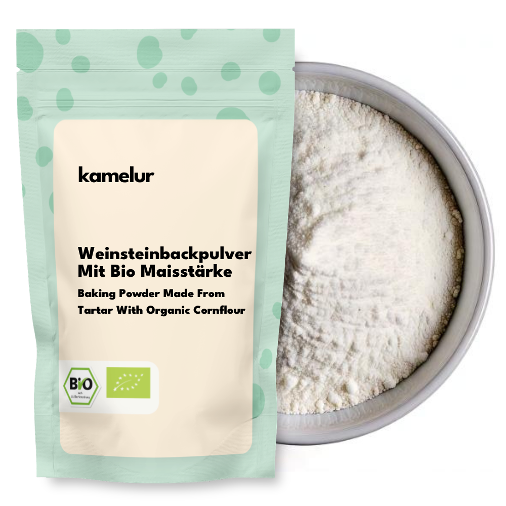 Poudre à lever crème de tartre à la fécule de maïs bio 250g