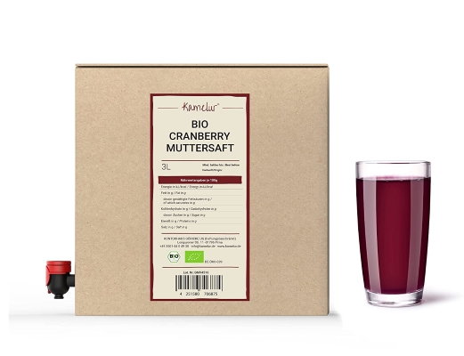 Jus de canneberge bio, 3l Bio Cranberrysaft