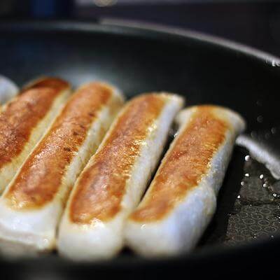 die Seitan–Bratwurst